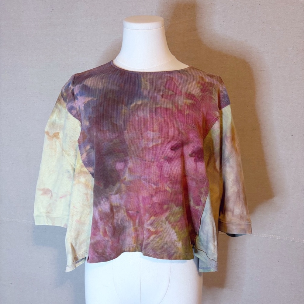 Reworked tie-dye oversize shirt size small-medium